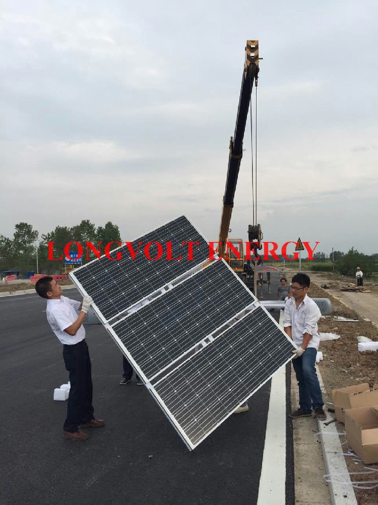 150watt LED &30watt LED double arm solar lamp